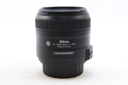 【中古(used)】AF-S Micro NIKKOR 40mm F2.8G DX