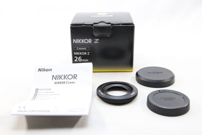 【中古(used)】NIKKOR Z 26mm F2.8