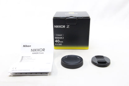 【中古(used)】NIKKOR Z 40mm F2 SE