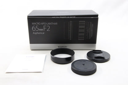 【中古(used)】VOIGTLANDER MACRO APO-LANTHAR 65mm F2 Z-mount