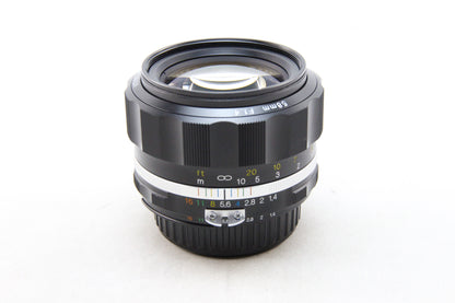 【中古(used)】VOIGTLANDER NOKTON 58mm F1.4 SLⅡs  F-mount