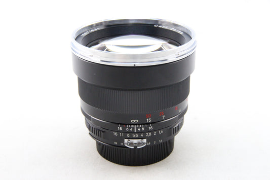 【中古(used)】Carl Zeiss Planar 85mm F1.4 ZF