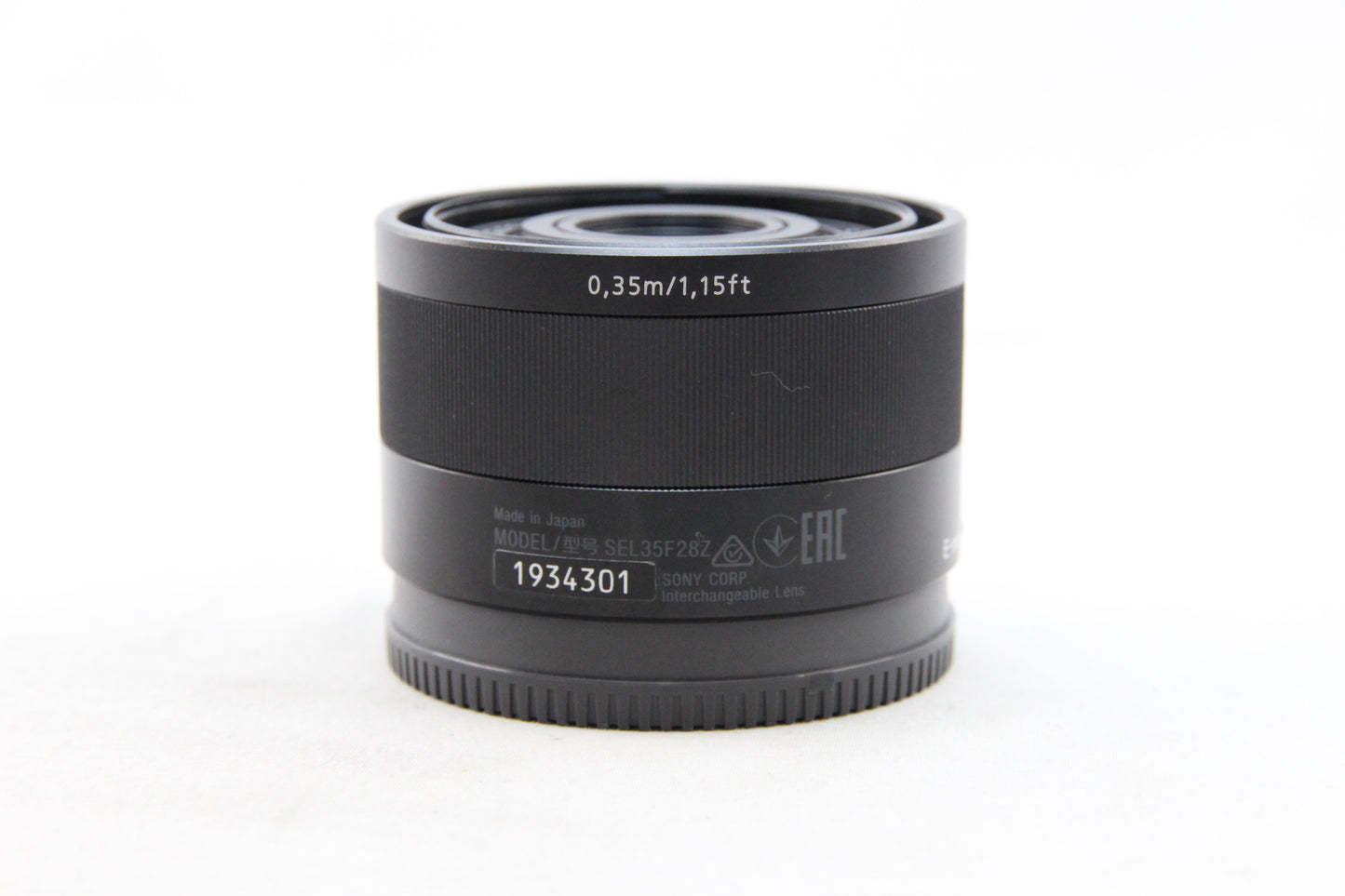 【中古(used)】SONY ZEISS Sonnar FE 35mm F2.8 ZA
