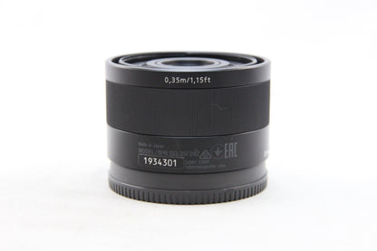 【中古(used)】SONY ZEISS Sonnar FE 35mm F2.8 ZA