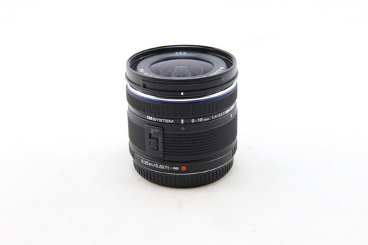 【中古(used)】OM SYSTEM M.ZUIKO DIGITAL 9-18mm F4-5.6Ⅱ ED MSC