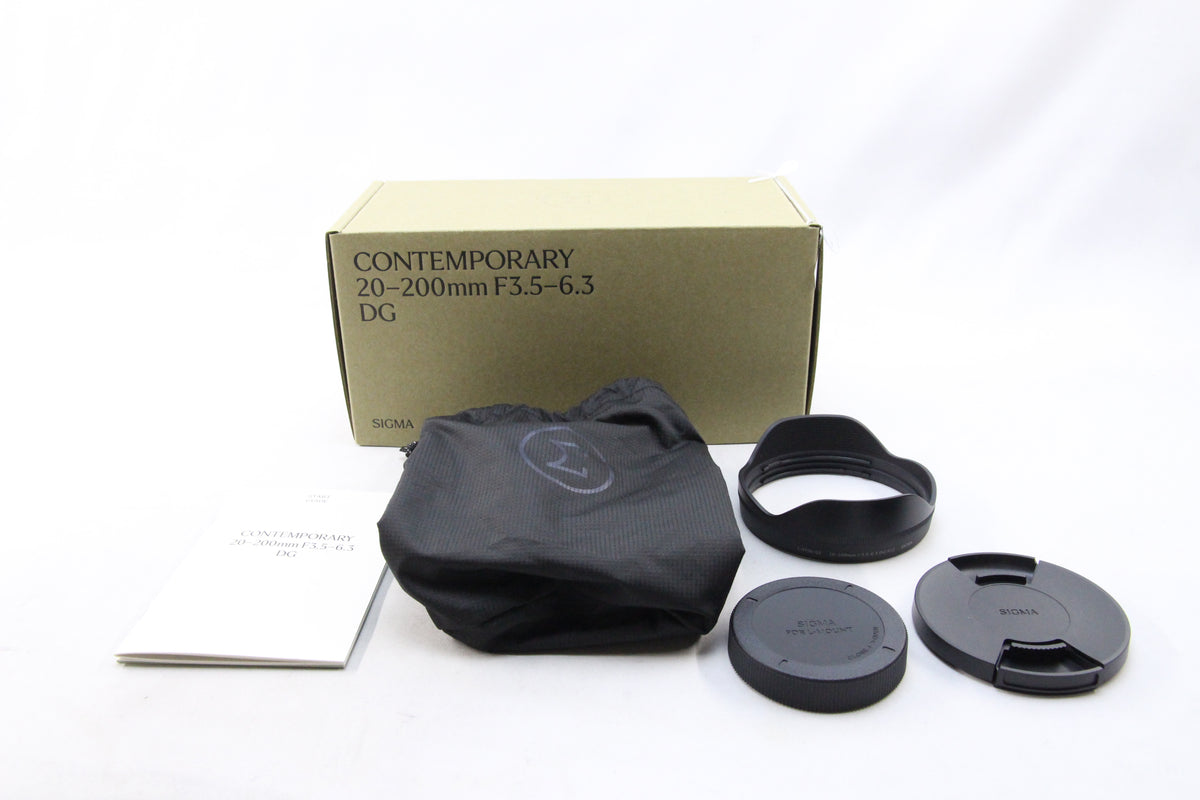 【中古(used)】 SIGMA 20-200mm F3.5-6.3 DG L-mount