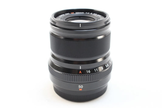 【中古】フジフィルム XF 50mmF2 R WR