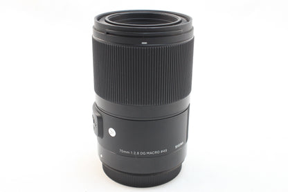 【中古(used)】シグマ 70mmF2.8 DG MACRO | Art (キヤノンEFマウント)