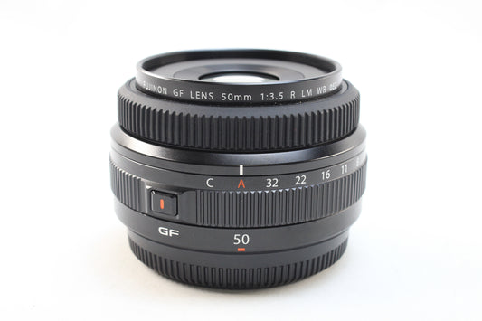 【中古】フジフィルム GF 50mmF3.5 R LM WR