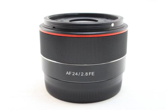 【中古】サムヤン AF 24mmF2.8 FE (ソニーEマウント)