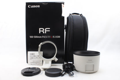 【中古(used)】キヤノン RF 100-500mmF4.5-7.1 L IS USM
