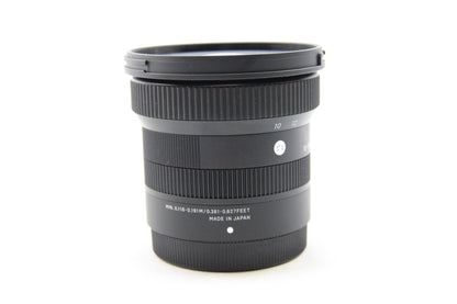 【中古(used）】シグマ 10-18mm F2.8 DC DN C APS-C ソニーＥマウント