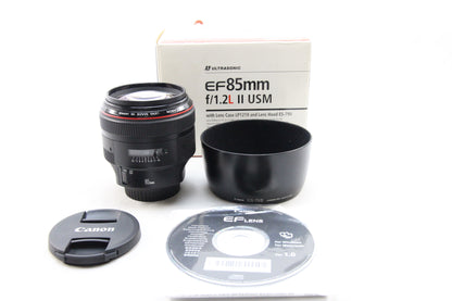 【中古(used）】キャノンEF 85mm F1.2 L Ⅱ USM