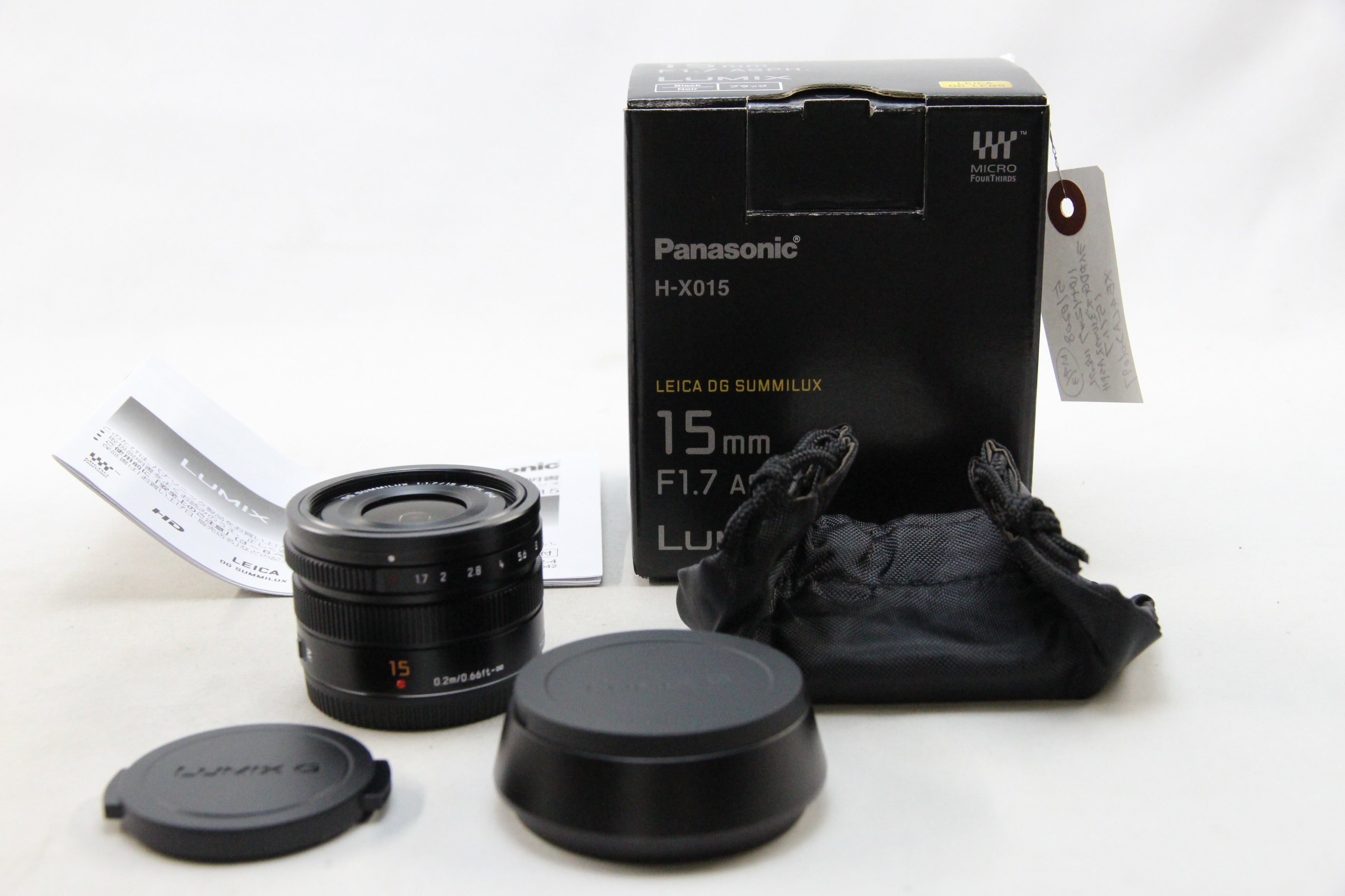 中古(used）】パナソニック LEICA DG SUMMILUX 15mm F1.7 – トキワカメラ
