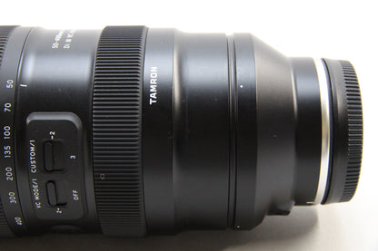【中古(used)】TAMRON 50-400mm F4.5-6.3 Di Ⅲ VC VXD A067 SONY E
