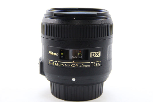 【中古(used)】AF-S Micro NIKKOR 40mm F2.8 G DX