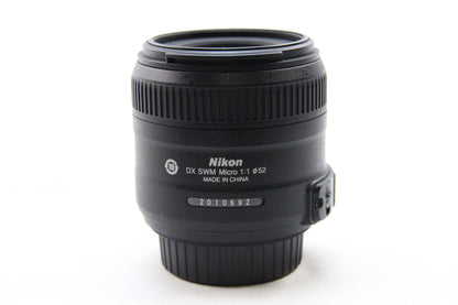 【中古(used)】AF-S Micro NIKKOR 40mm F2.8 G DX