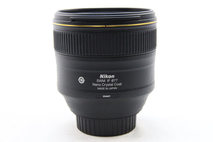 【中古(used)】AF-S NIKKOR 85mm F1.4 G
