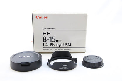 【中古(used)】Canon FISHEYE ZOOM LENS EF 8-15mm F4 L USM