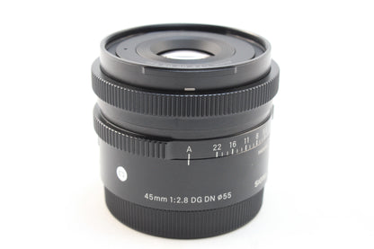 【中古(used)】シグマ 45mmF2.8 DG DN (ソニーＥマウント) Contemporary