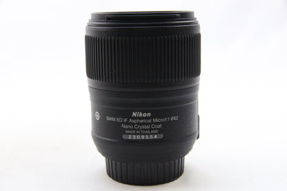 【中古(used)】AF-S Micro NIKKOR 60mm F2.8 G ED