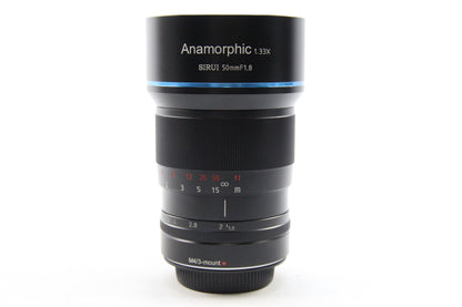 【中古(used)】SIRUI Anamorphic 1.33x 50mm F1.8 マイクロフォーサーズ用