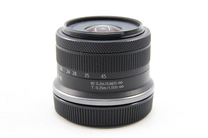 【中古(used)】Canon RF-S 18-45mm F4.5-6.3 IS STM