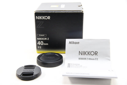 【中古(used)】NIKKOR Z 40mm F2