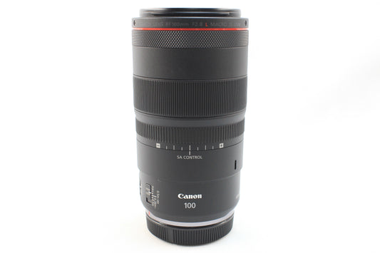 【中古】キヤノン RF 100mmF2.8 L MACRO IS USM