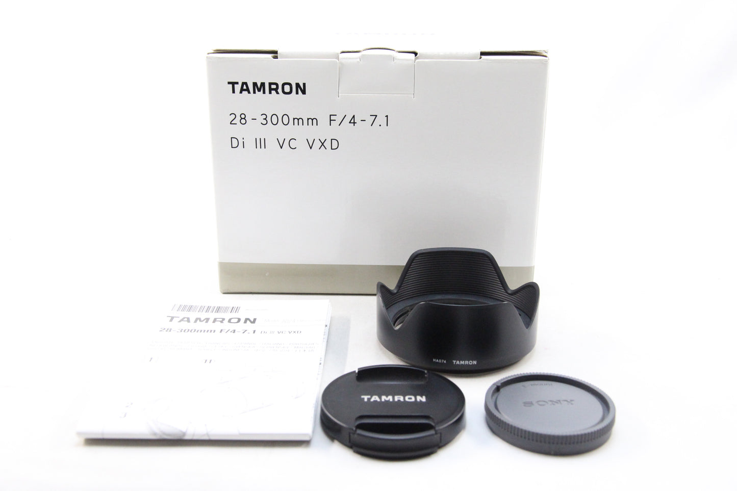 【中古(used)】TAMRON 28-300mm F4-7.1 Di Ⅲ VC VXD A074 ソニーEマウント