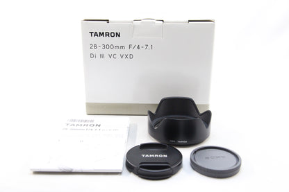【中古(used)】TAMRON 28-300mm F4-7.1 Di Ⅲ VC VXD A074 ソニーEマウント