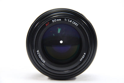 【中古(used)】MINOLTA AF 50mm F1.4