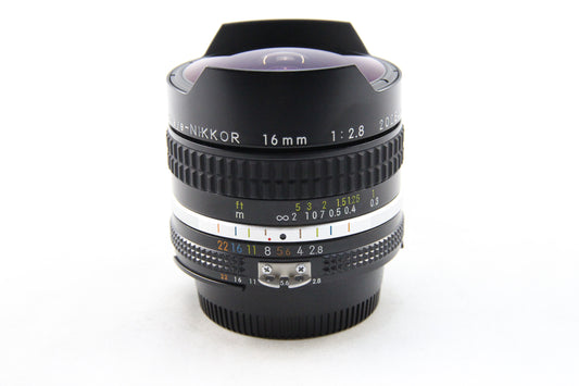 【中古(used)】Ai Fisheye-NIKKOR 16mm F2.8 S