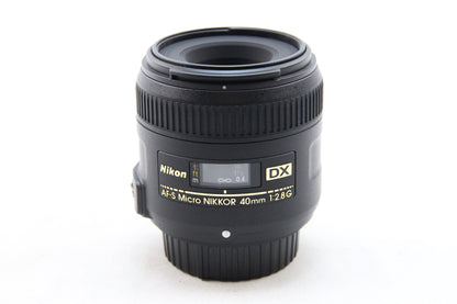 【中古(used)】AF-S Micro NIKKOR 40mm F2.8 G DX