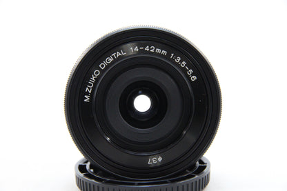 【中古(used)】OMSYSTEM M.ZUIKO DIGITAL 14-42mm F3.5-5.6 EZ ED MSC