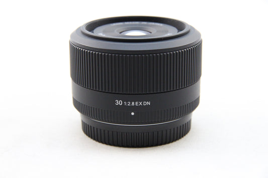 【中古(used)】SIGMA 30mm F2.8 EX DN マイクロフォーサーズ用