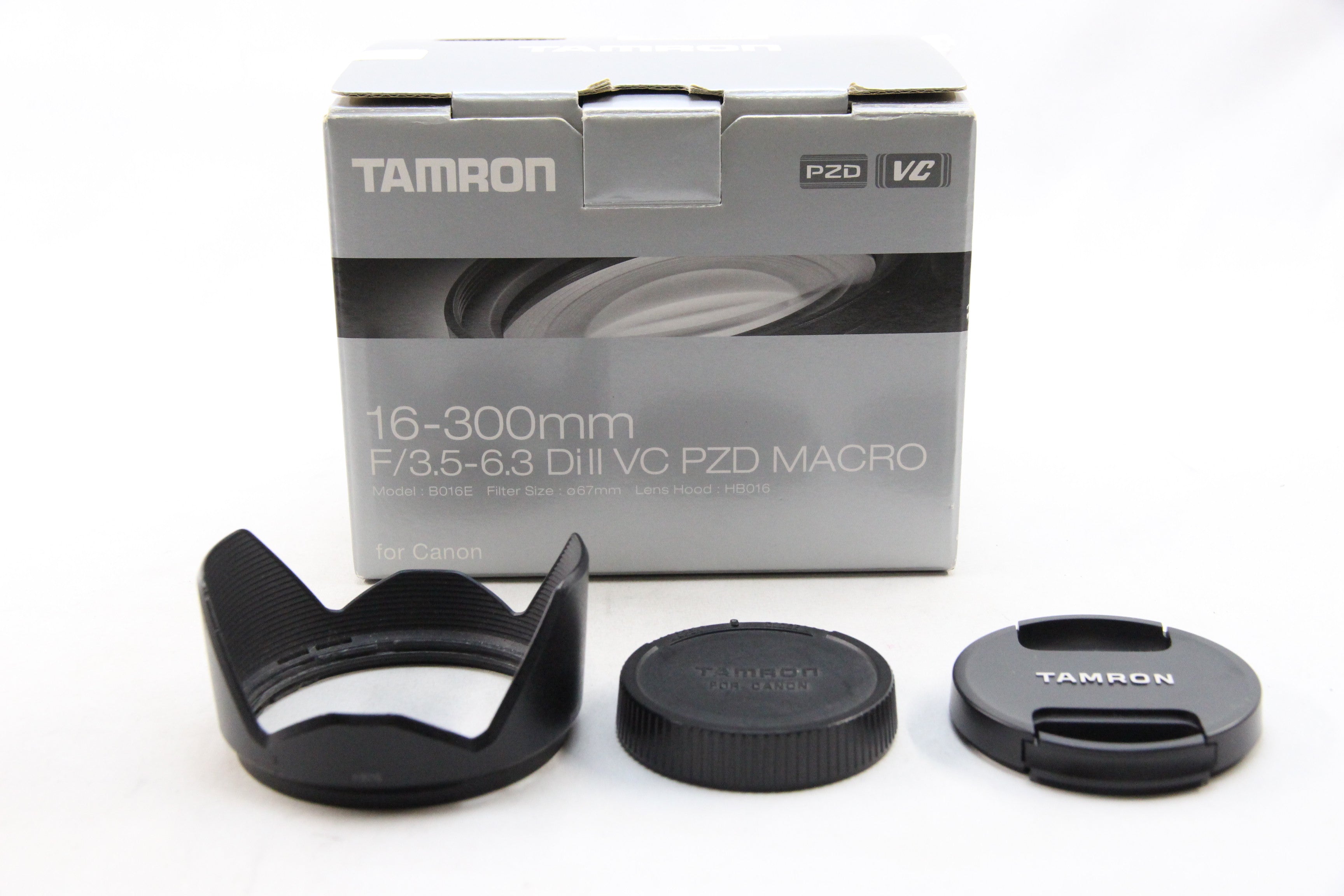 中古(used)】TAMRON DiⅡ 16-300mm F3.5-6.3 PZD VC B016 Canon EF