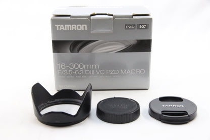 【中古(used)】TAMRON DiⅡ 16-300mm F3.5-6.3 PZD VC B016 Canon EF