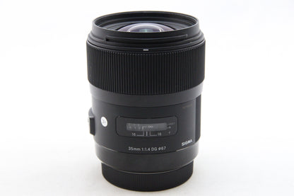 【中古(used)】SIGMA 35mm F1.4 DG ART Canon EF