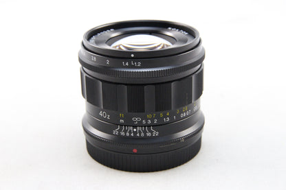 【中古(used)】VOIGTLANDER NOKTON 40mm F1.2 Nikon Zマウント