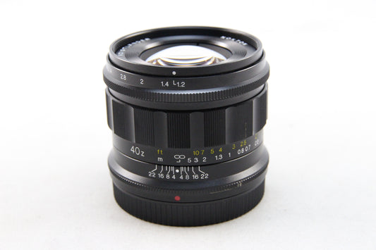 【中古(used)】VOIGTLANDER NOKTON 40mm F1.2 Nikon Zマウント