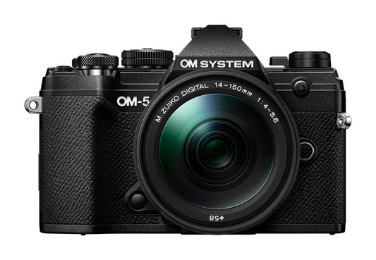 OM SYSTEM OM-5 14-150mm II レンズキット (ブラック)