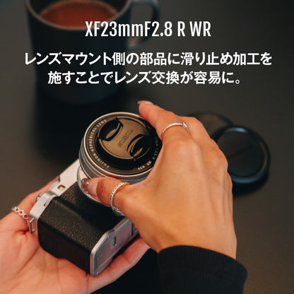 フジフイルム XF 23mm F2.8 R WR（シルバー）