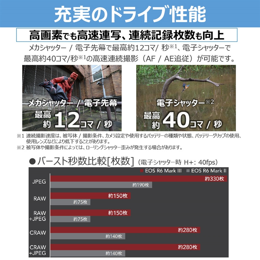 キヤノン EOS R6 Mark III・RF24-105 IS STM レンズキット