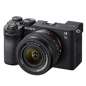 ソニー α7C II ズームレンズキット (ブラック)