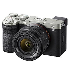 ソニー α7C II ズームレンズキット (シルバー)