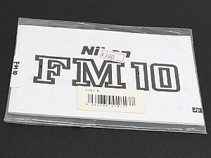 ニコン 使用説明書 (FM10)